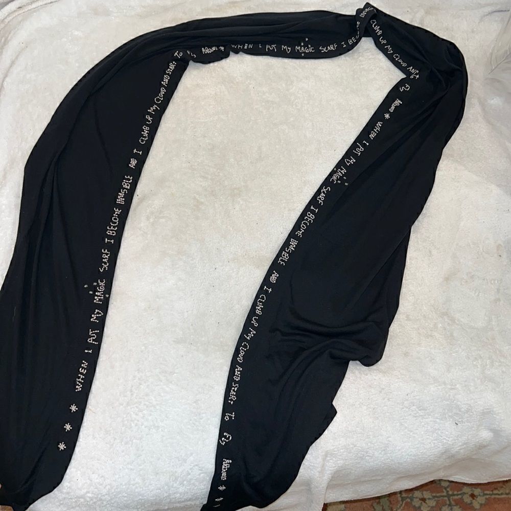 Black scarf  